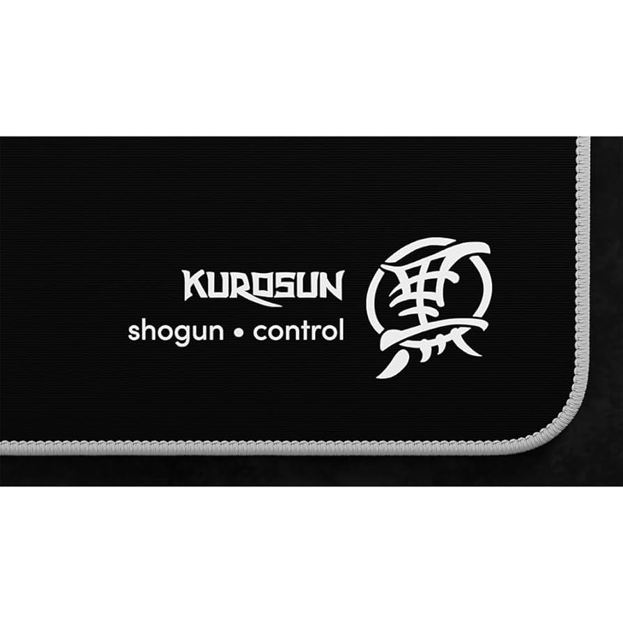 Kurosun Shogun Control L サイズ マウスパッド Amazon.co.jp: Kurosun ゲーミングマウスパッド Shogun Black L